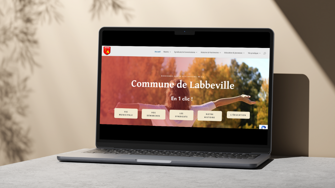 Labbeville nous confie la refonte du site internet de la commune